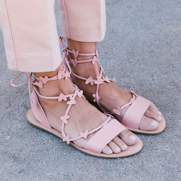 Loeffler Randall | Shoes | Loeffler Randall Heartla Flat Wrap Sandal 365 |  Poshmark